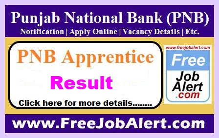 Punjab National Bank Apprentice Result 2024 – Provisional Selection List Released