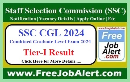 SSC CGL Answer Key 2024 – Tier-I Final Answer Key Released