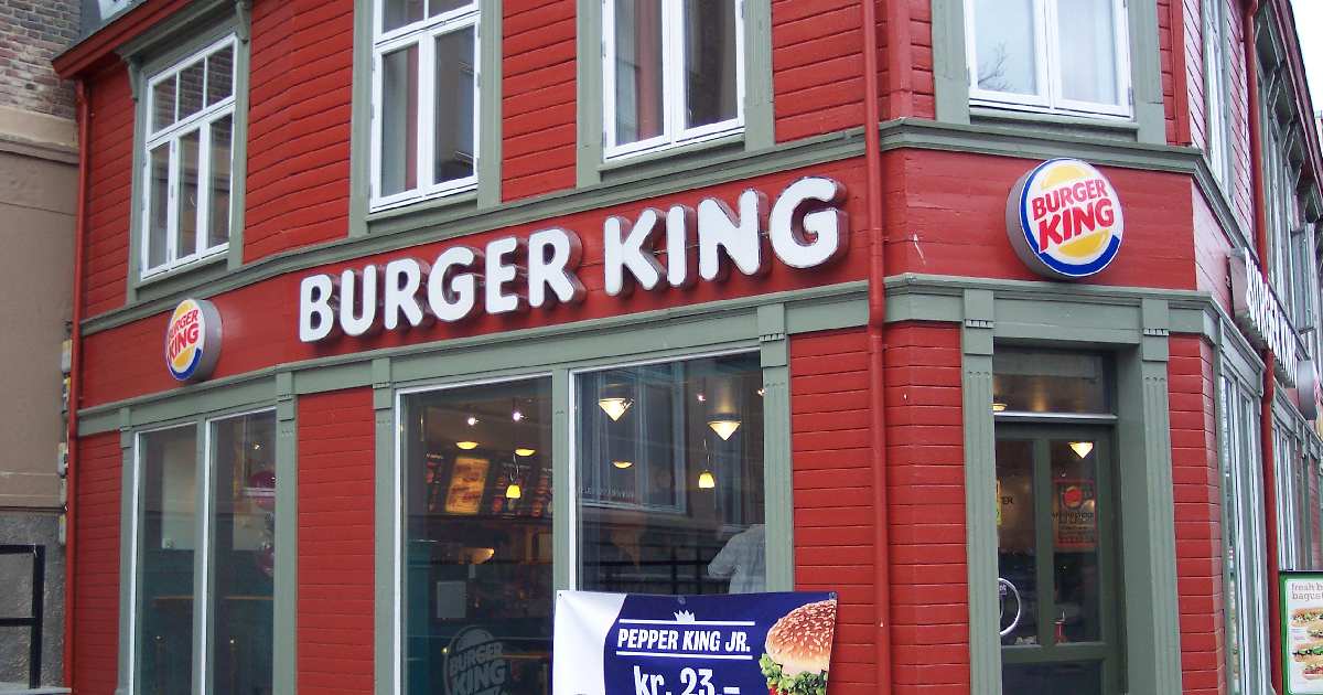 Burger King - largest fast food restaurant chains in the world
