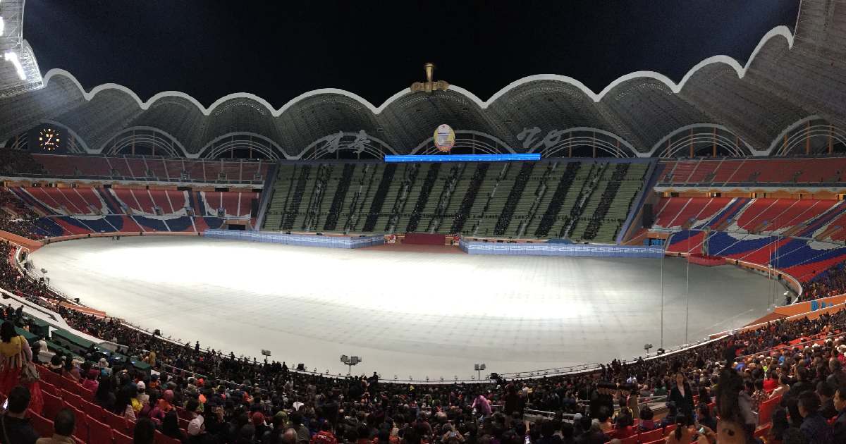 Rungrado 1st of May Stadium - largest soccer stadiums in the world
