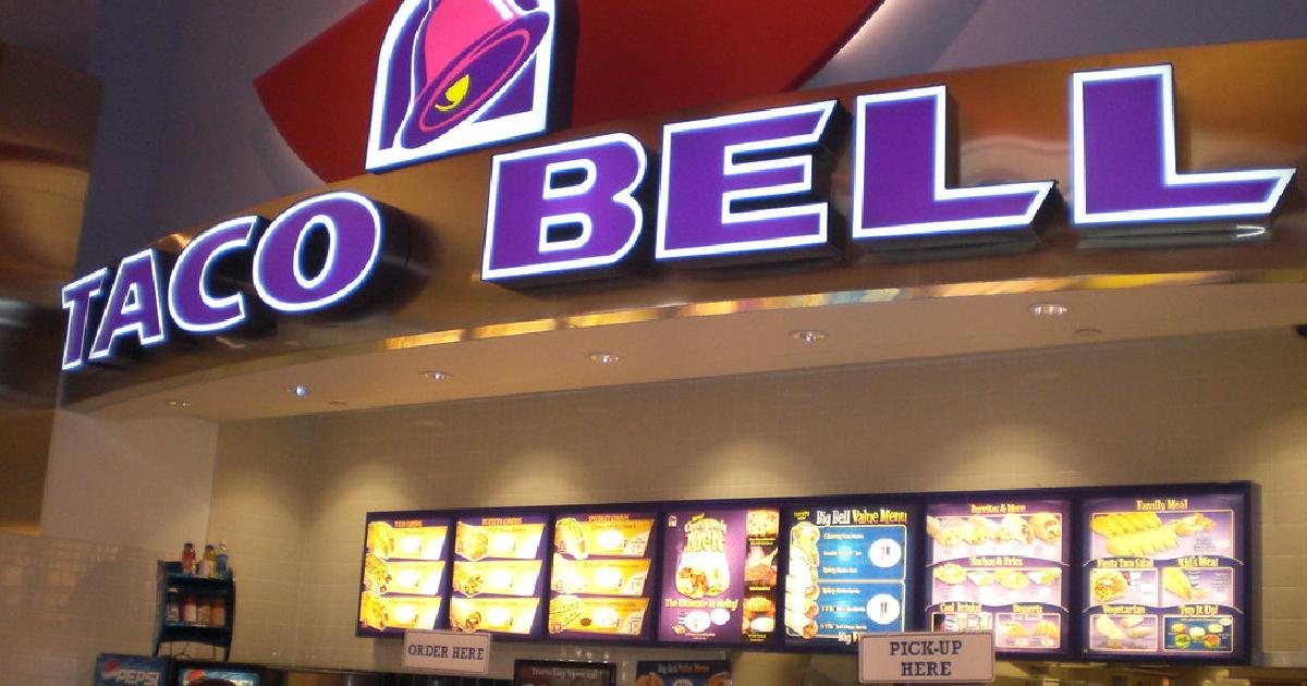 Taco Bell - largest fast food restaurant chains in the world
