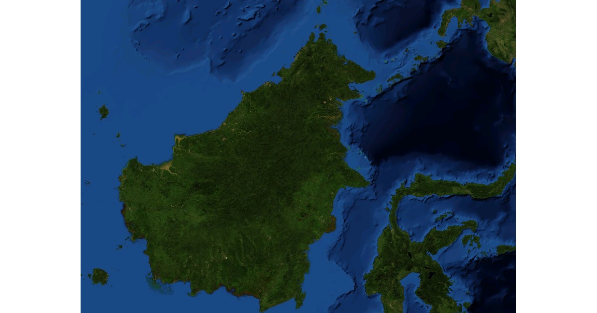 Borneo - Largest Islands in the World