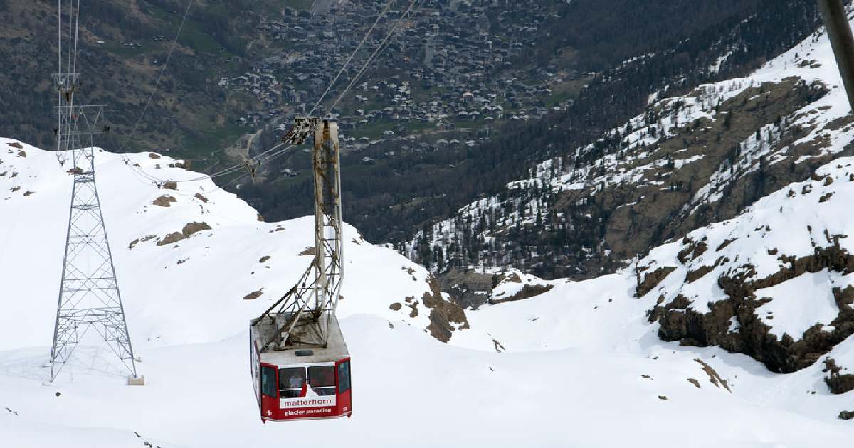 Matterhorn Glacier Paradise - Largest Ski Resorts in the World