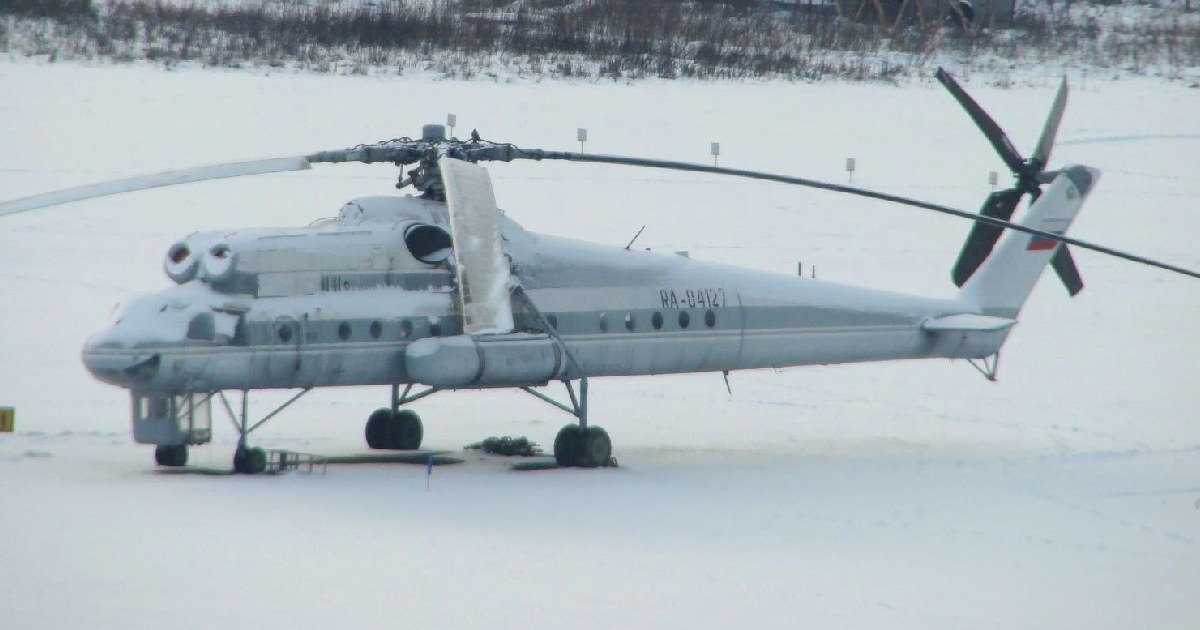 Mil Mi-10 - Largest Helicopters in the World