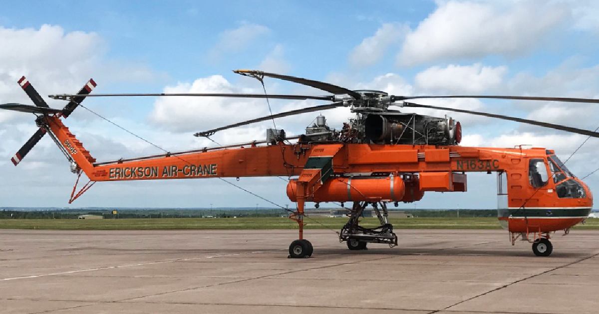 Sikorsky S-64 Skycrane - Largest Helicopters in the World