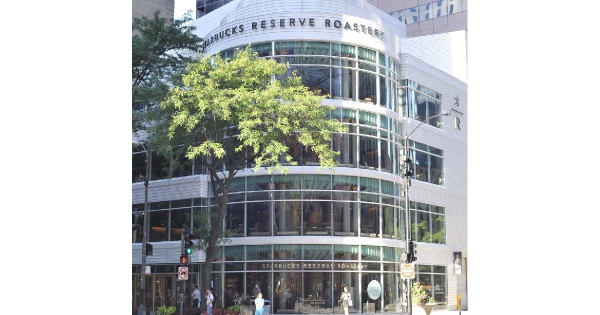 Starbucks Roastery, Chicago, Illinois - Largest Starbucks in the World