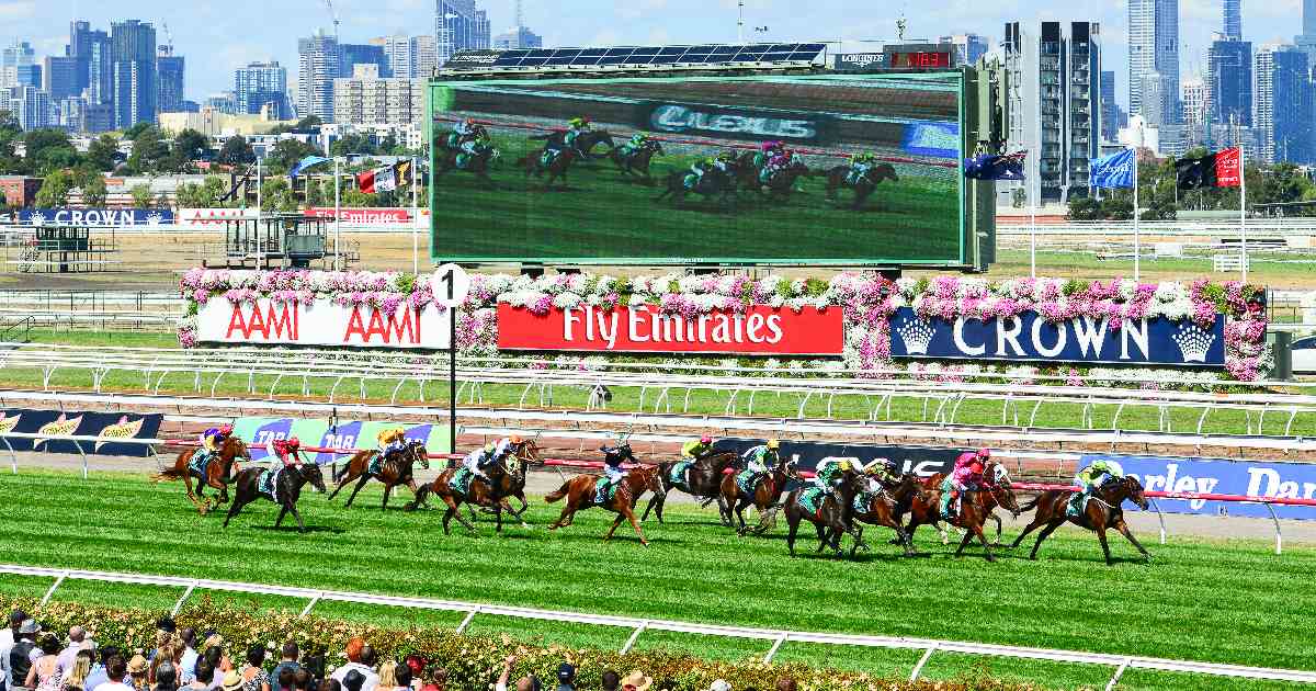 Flemington - biggest horse racing tracks in the world