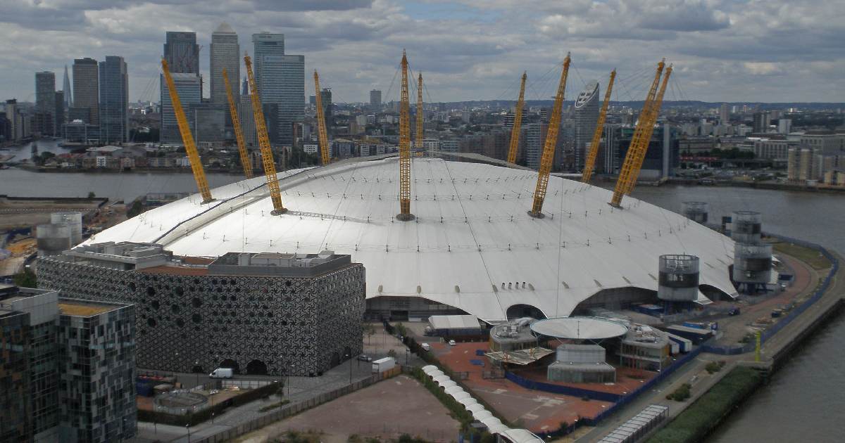 O2 Arena - Largest Buildings in the World by Volume