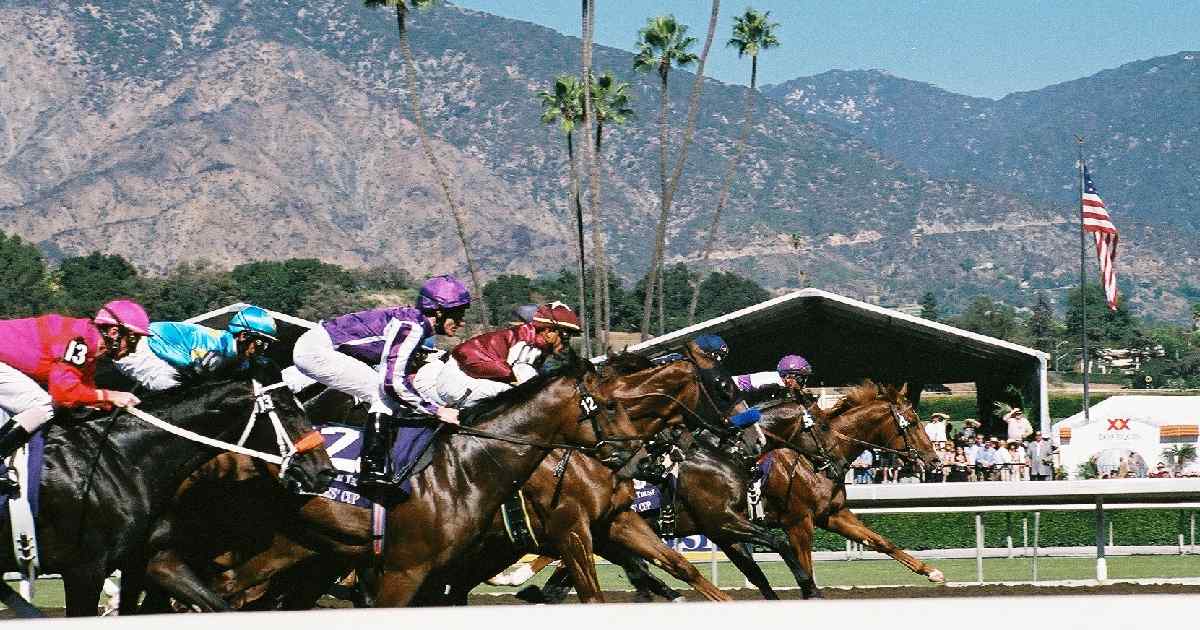 Santa Anita Park - biggest horse racing tracks in the world