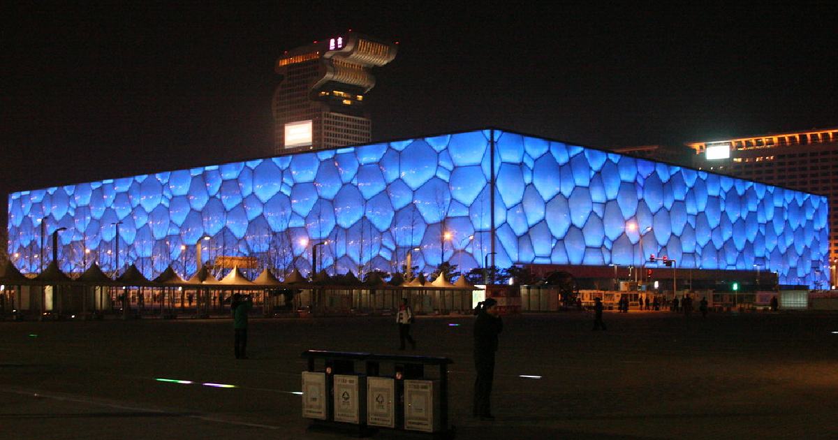 Beijing National Aquatics Center - largest indoor water parks in the world
