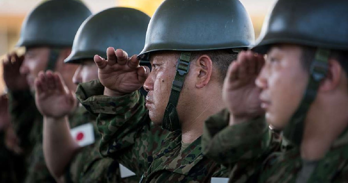 Japan - largest armed forces in the world