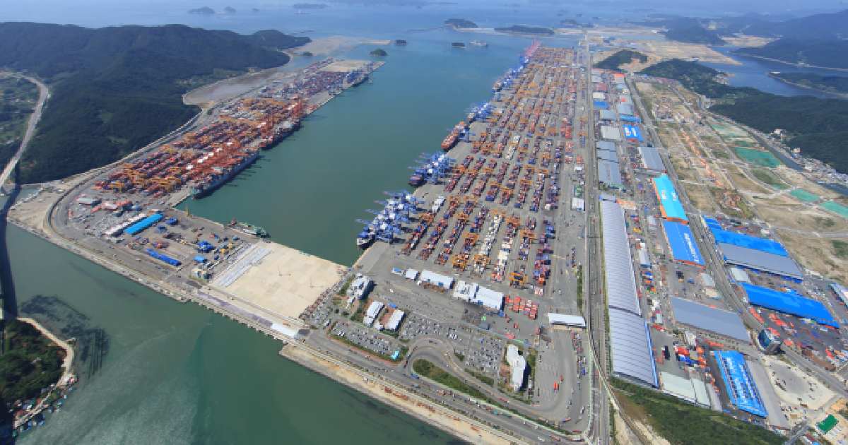 Port of Busan - largest ports in the world