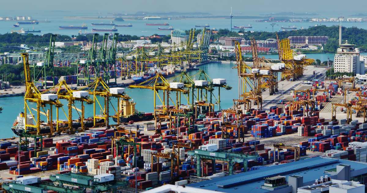 Port of Singapore - largest ports in the world