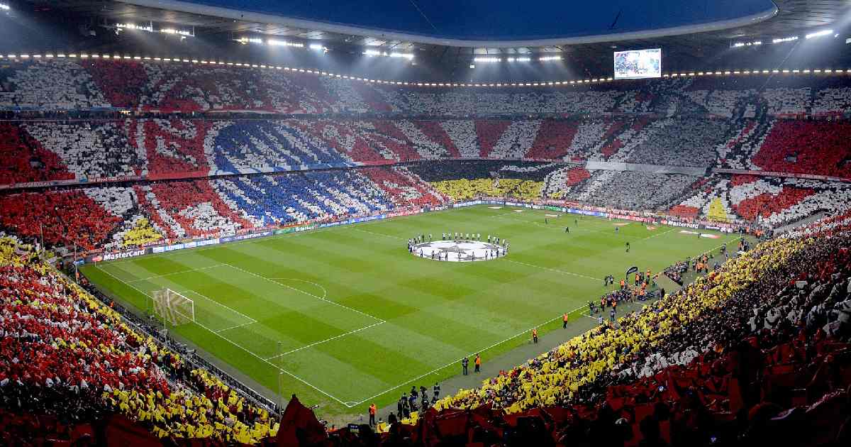 Allianz Arena - largest football stadiums in europe