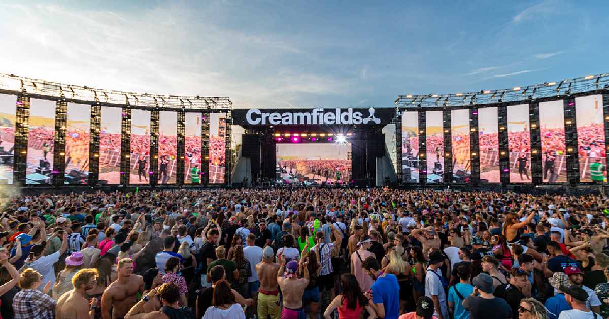 Creamfields - largest edm festivals in the world