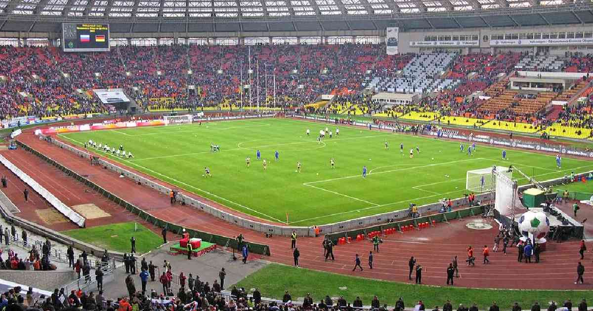 Luzhniki Stadium - largest football stadiums in europe