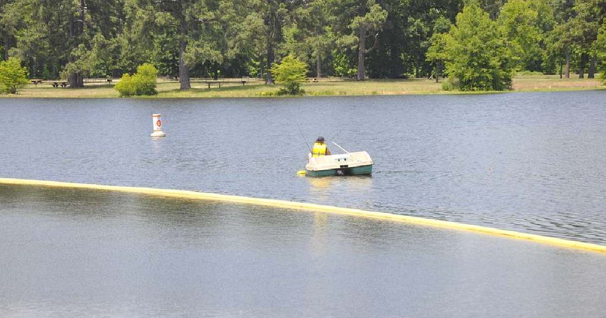 Sam Rayburn Reservoir - biggest lakes in texas