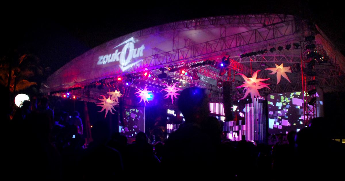 ZoukOut Festival - largest edm festivals in the world