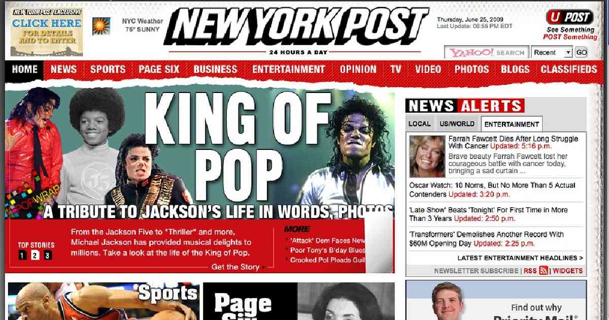 New York Post - largest newspapers in us